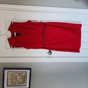 COPY - Calvin Klein Red Dress Size 12